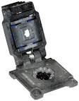 Clamshell Burn-In Socket accommodates QFN packages., Antares