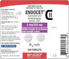 ENDOCET®(Oxycodone and Acetaminophen Tablets, USP)CIIRx only