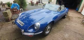 Image result for Azure Blue 1973 Jaguar