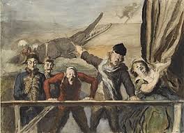 Image result for riot scene by honore-daumier