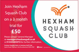 Image result for Hexham Squash Club