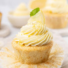 Image result for lemon cupcake