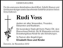 Rudi Voss | Nordkurier Anzeigen