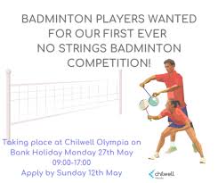 Image result for Chilwell Olympians Junior Badminton Club