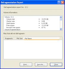 Image result for windows xp defragmentation