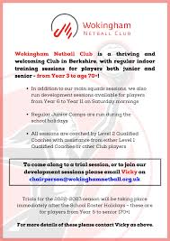 Image result for Wokingham Netball Club