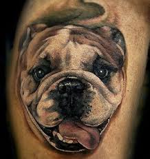 Image result for bulldog tattoos
