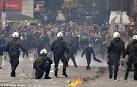 Greek protests descend into chaos as rioters clash with police on ...