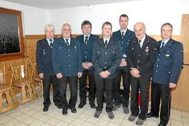 Eugen Heizmann, Helmut Fleiner, Johannes Heizmann, Wolfgang Schwind, Christian Sturm, Hans-Georg Sturm, Volker Speidel (von links) Foto: SikelerFoto: ...