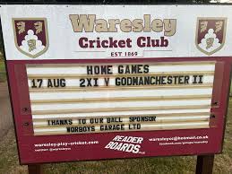 Image result for Waresley Cricket Club