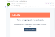 HubSpot Community - Confirming email address is not possible ...