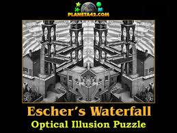 Image result for escher waterfall