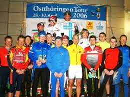 Sieg für die GWB Elstertal durch Sören Eckert - Jedermann-Rennen rundete den Auftakt der 4. Ostthüringen Tour ab. Gera, 28.04.2006