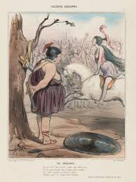 Image result for riot scene by honore-daumier