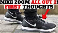 New Nike ZOOM ALL OUT LOW 2 FIRST THOUGHTS! + ACRONYM x VAPORMAX ...