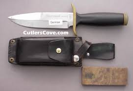 Carl Schlieper Eye Brand German Survival knife is 10 3-3/4\u0026quot; overall. - eye-brand-survival