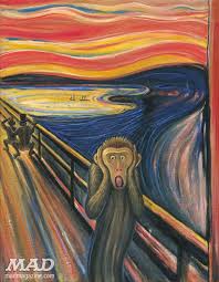 Image result for "the scream" parody