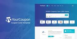 YourCoupon | Coupon Code, Discount, Deal Responsive Site Template ...