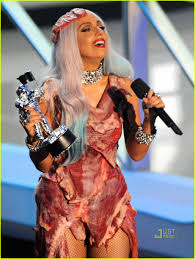 Image result for lady gaga meat dress