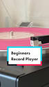 My recommendation for a beginners record player. What player do ...