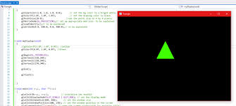 Image result for opengl triangle