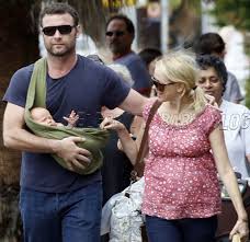 Image result for Maclaren Techno XT Naomi Watts and Liev Schreiber with their son Alexander.