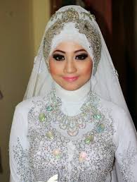 Model Jilbab Pengantin Dalam Pernikahan - Info Fashion Terbaru 2016