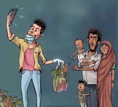 Image result for foto de fazendo caridade