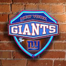 New York Giants Neon Shield