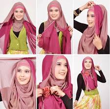 Tutorial Hijab Pashmina Simple, Anggun, Modis dan Modern