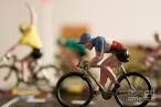 Cyclists. Figurines. Symbolic image Tour de France Photograph by ...