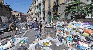 Image result for napoli garbage