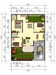 Contoh Denah Rumah Minimalis | RumahMinimalisOnline.Co