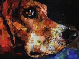 Artist Samuel Price Creates Cool Pet Collage Art from Recycled ... - samuel-price-dog-portrait-537x402