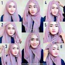 Cara Berhijab Segi Empat yang Mudah dan Simple Cantik