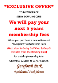 Image result for Selby Bowling Club