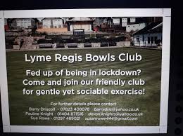 Image result for Lyme Regis Bowling Club