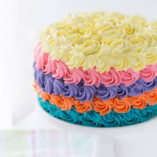 Image result for rainbow cake