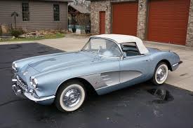 Image result for Silver Blue 1958 Chevrolet
