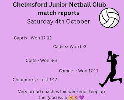 Image result for Chelmsford Netball Club