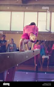 middle school girl gymnast|Little girl gymnast sitting in the cross split in gym Stock ...