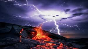 Image result for wallpaper volcano