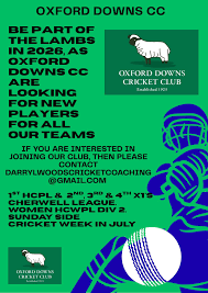 Image result for Oxford Downs Cricket Club