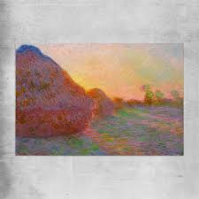 Image result for Monet haystacks