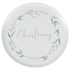 Image result for christening plates