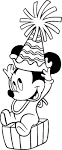Birthday coloring page