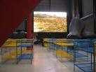 There are 200 bunk beds,each with a chained science fiction book,and a - via Daymix