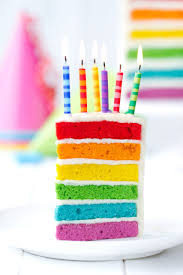 Image result for rainbow cake
