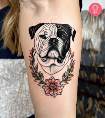 Image result for bulldog tattoos