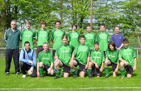 Hinten v.links: Trainer Heribert Weber, Daniel Belz, Joshua Hahn, Alexander Jahn, Maximilian Kübler, Oliver Schulz, Nils Weber, Trainer Stefan Muth